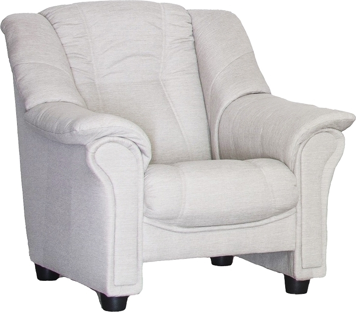 Rooman nojatuoli beigeä kangasta Rooman nojatuoli beigeä kangasta