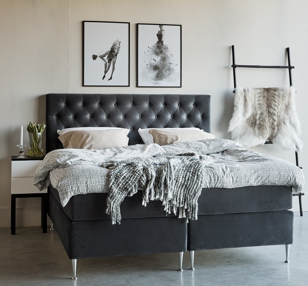 Continental-sänky Flair Lyx, 5-vyöhykkeinen + 3-vyöhykkeinen - Valinnainen väri Continental-sänky Flair Lyx, 5-vyöhykkeinen + 3-vyöhykkeinen - Valinnainen väri