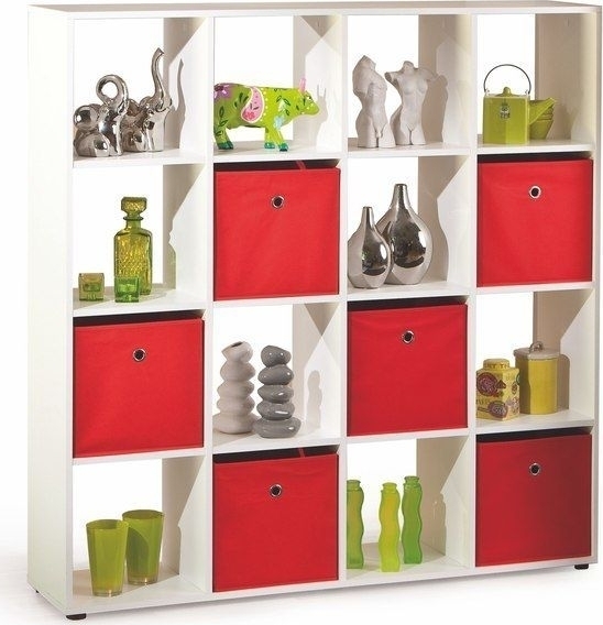 Melany kirjahylly 16 - valkoinen