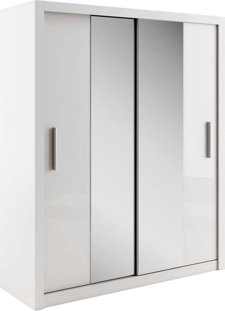 Einar vaatekaappi - Valkoinen Einar vaatekaappi - Valkoinen