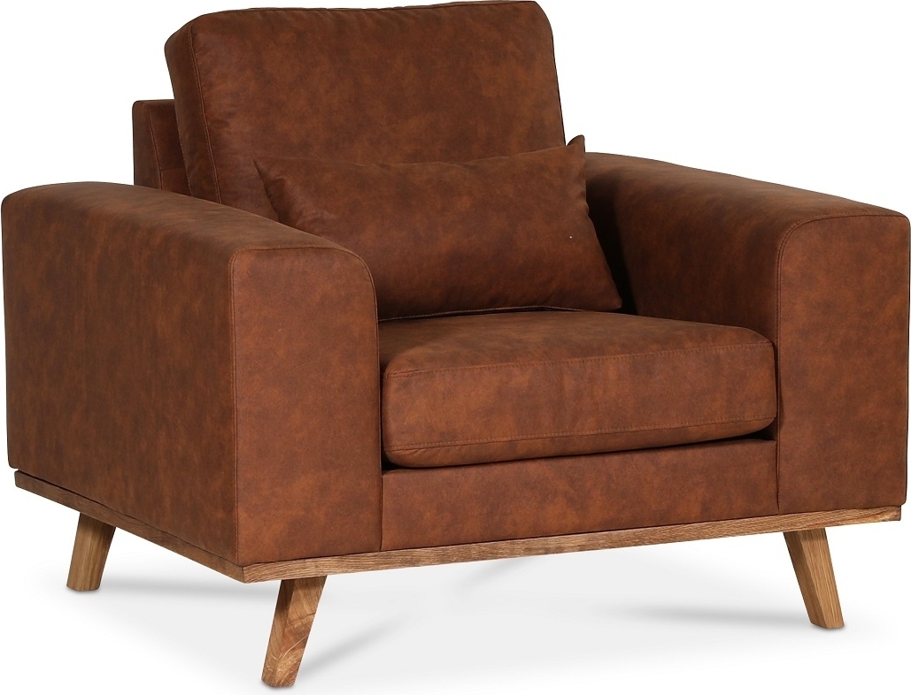 Ranger-nojatuoli - Konjakki nahka