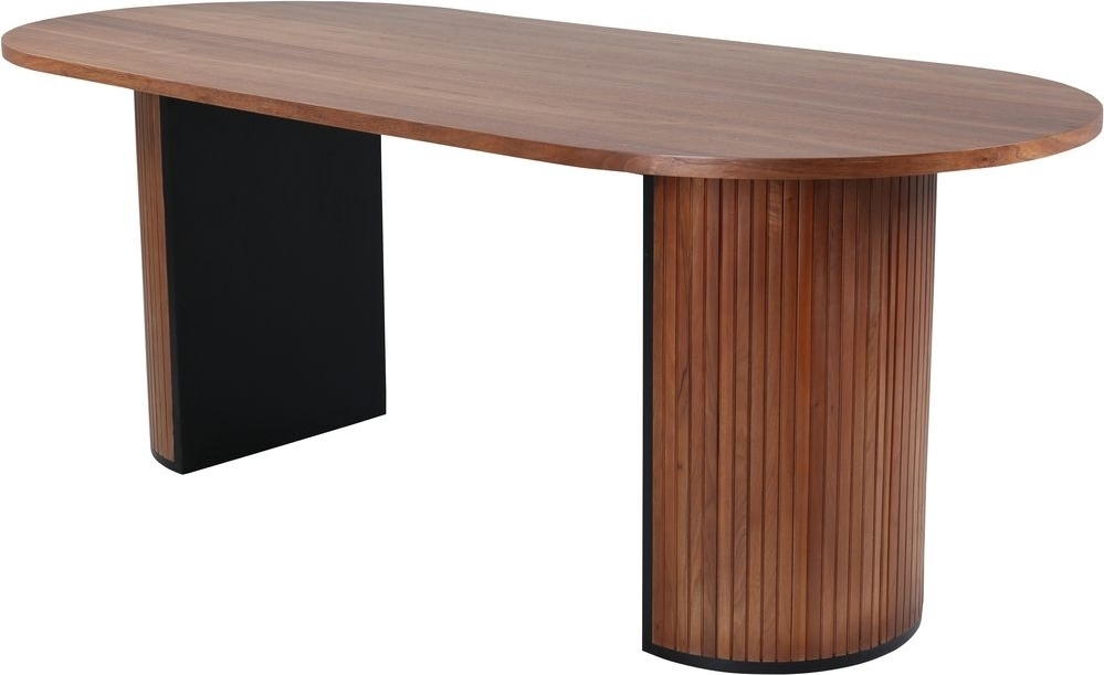 Bianca soikea ruokap�yt� 200x90 cm - p�hkin�