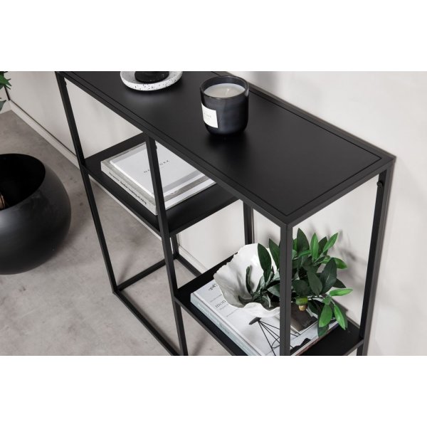 Junakonsolipyt 80 x 26 cm - Musta