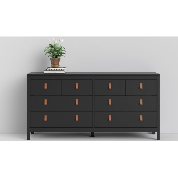 Madrid lipasto 160 cm leve - Musta