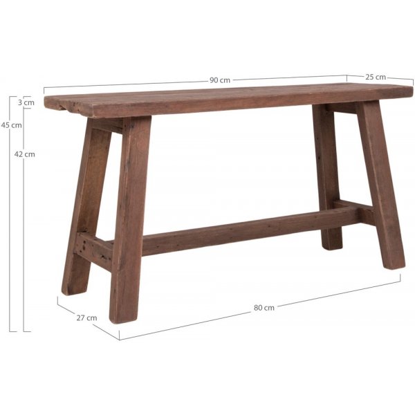 Barcelonan penkki 90 cm - tiikki