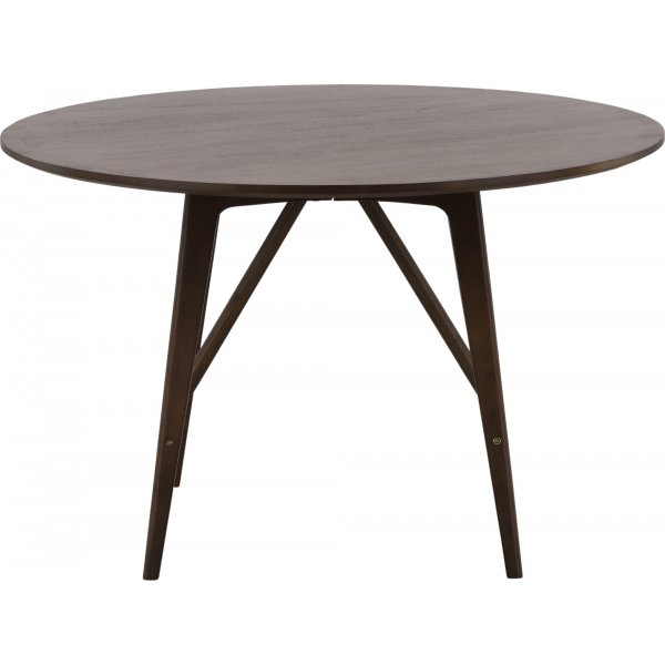 Kaseindon ruokapöytä Ø100 cm - Tummanruskea Kaseindon ruokapöytä Ø100 cm - Tummanruskea