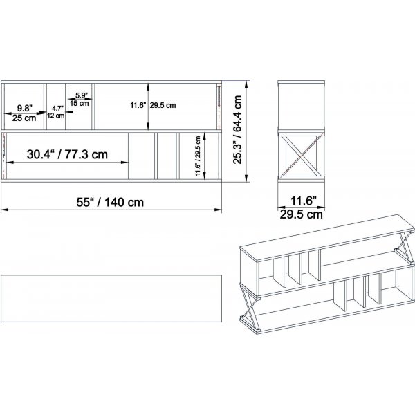 Termas mediapenkki - Musta/kromi Termas mediapenkki - Musta/kromi