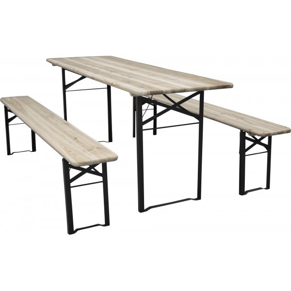 Guniess ruokailuryhm - musta/puu