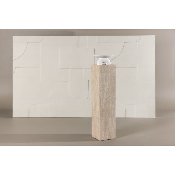 Ramsvik sivupöytä K: 95 cm - Travertiini look Ramsvik sivupöytä K: 95 cm - Travertiini look