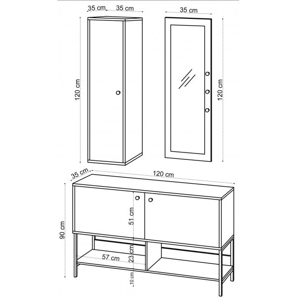 Claire aulakalusteet - Sapphire tammi