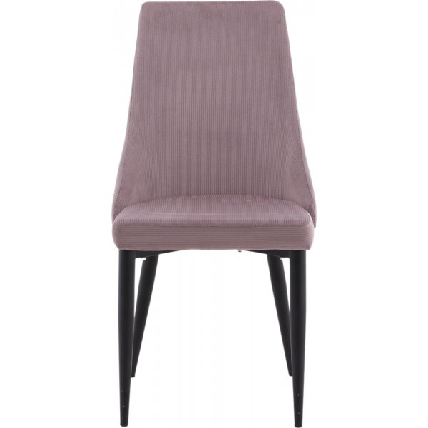 Laila ruokatuoli - Vaaleanpunainen vakosametti Laila ruokatuoli - Vaaleanpunainen vakosametti