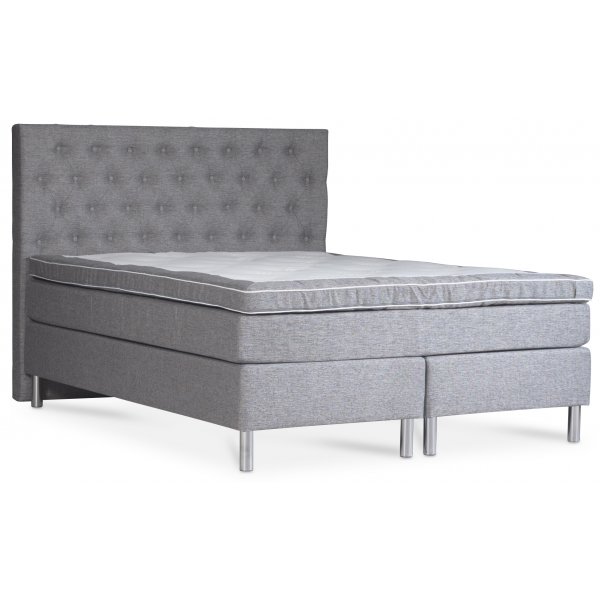 Hilton harmaa sngynpty 160 cm leve