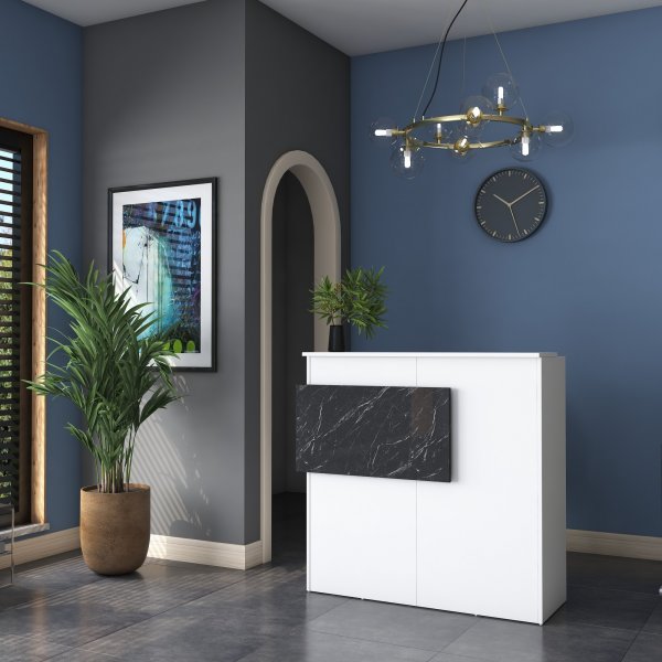 Idoran vastaanotto - Valkoinen/marmori Idoran vastaanotto - Valkoinen/marmori