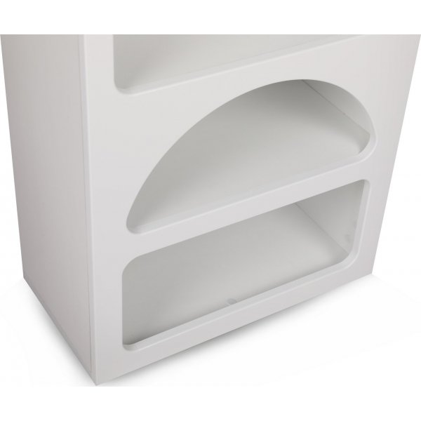 Vivanta hylly 60x30x150 cm - Valkoinen