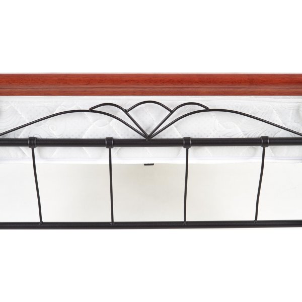 Anika- sängynrunko - 90cm - Antiikki / Kirsikka / Musta Anika- sängynrunko - 90cm - Antiikki / Kirsikka / Musta