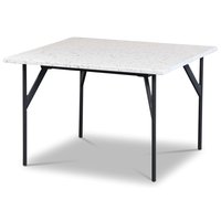 Terrazzo-sohvapöytä 75x75 cm - Bianco Terrazzo & AIR-runko Terrazzo-sohvapöytä 75x75 cm - Bianco Terrazzo & AIR-runko