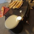 Asiakaskuva Meeting-sohvapöytä jakkaroilla - Wenge