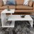 Dilba sohvapöytä 100 x 50 cm - Valkoinen