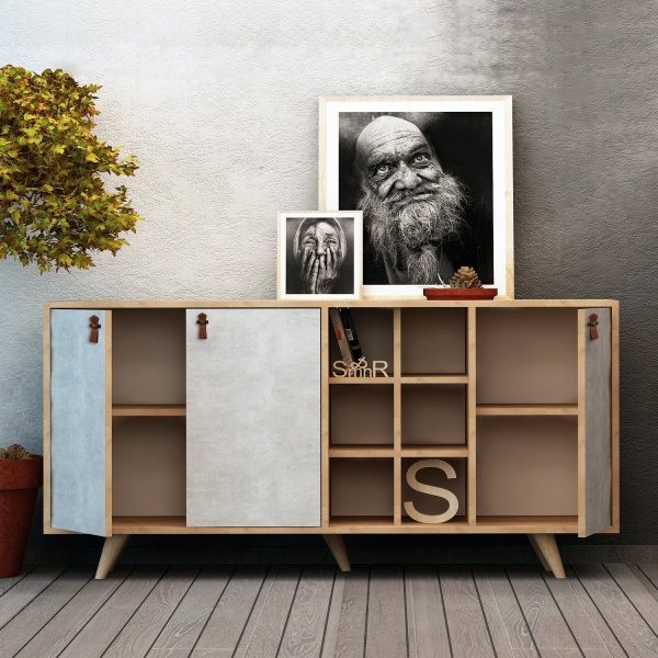 Musso senkki - tammi/betoni Musso senkki - tammi/betoni