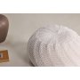 Ted-pouf 45 cm - Luonnonvalkoinen