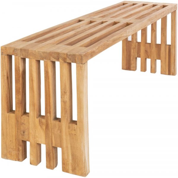 Saltö penkki 140 cm - Tiikki Saltö penkki 140 cm - Tiikki