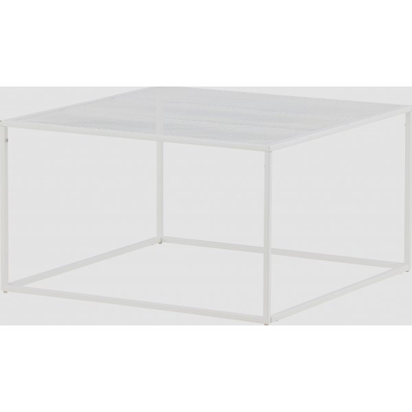 Netz sohvapöytä 80 x 80 cm - Valkoinen Netz sohvapöytä 80 x 80 cm - Valkoinen