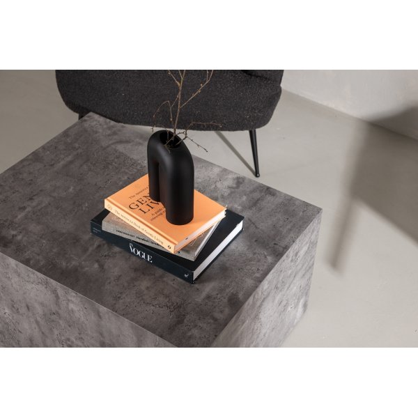 York Low sohvapöytä 80 x 60 cm - Tummanharmaa York Low sohvapöytä 80 x 60 cm - Tummanharmaa