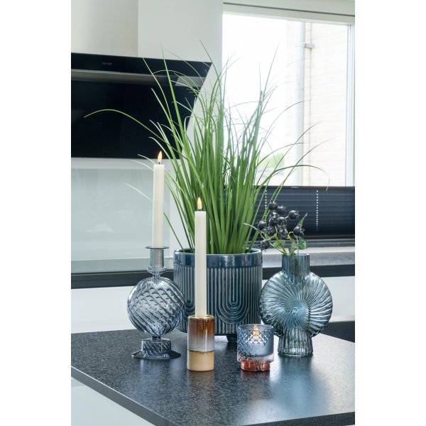 Luvato kynttilänjalka - sininen Luvato kynttilänjalka - sininen