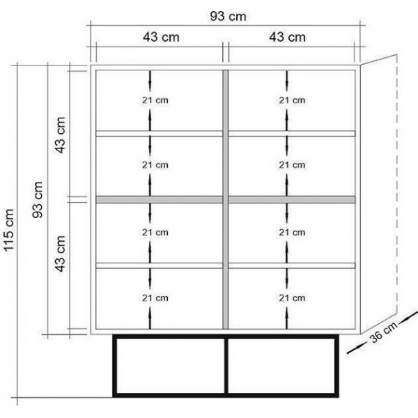 Quantum Solo -kaappi - mnty/musta