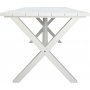 Ruokapyt Scottsdale 190 cm - Valkoinen