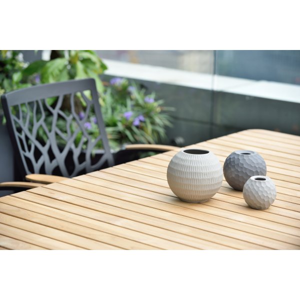 Portaalit ruokailuryhmä 6 - Musta/tiikki Portaalit ruokailuryhmä 6 - Musta/tiikki