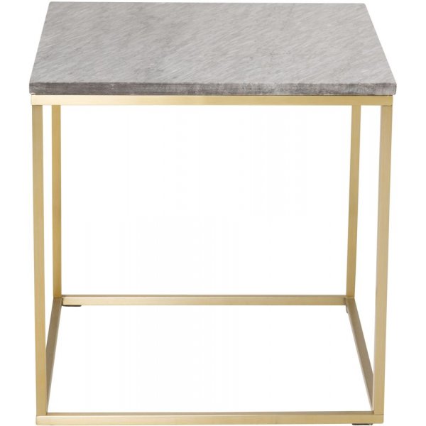 Kvarnbacken sivup�yt� 50 x 50 cm - Harmaa/messinki