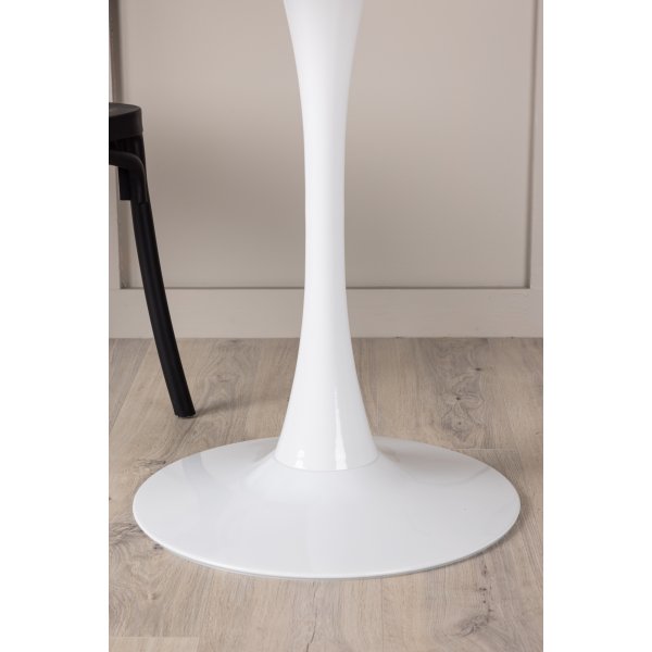 Ruokapyt 80 cm valkoinen