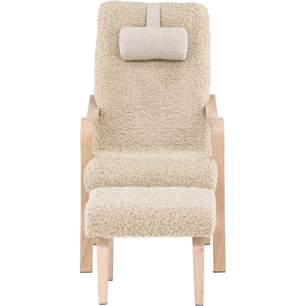 Fårö lepotuoli - ruskea Fårö lepotuoli - ruskea