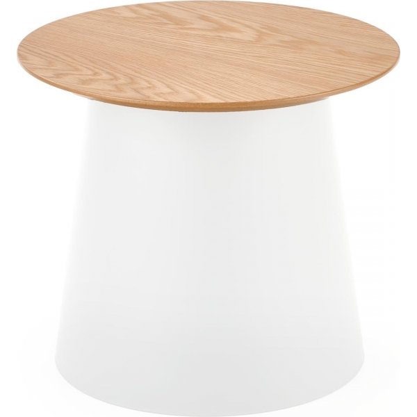 Saranda sohvapöytä Ø49 cm - Valkoinen Saranda sohvapöytä Ø49 cm - Valkoinen