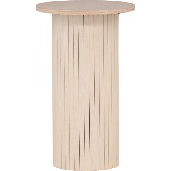 Bianca sivupöytä Ø40 cm - Whitewash Bianca sivupöytä Ø40 cm - Whitewash