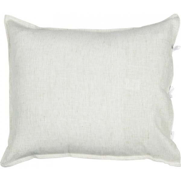 Tyynynpllinen Pellava 50x60 cm vihre raita - Olsson & Jensen