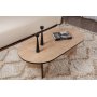 Sable sohvapyt 119 x 60 cm - Sapphire tammi/musta