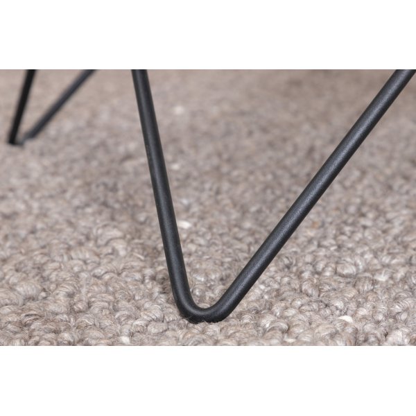 Michel-sohvapöytä 80 x 80 cm - harmaa Michel-sohvapöytä 80 x 80 cm - harmaa