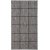 Litte kudottu matto Matthews Grey/musta - 80x240 cm