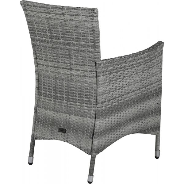 Kokoontaittuva ruokapöydän tuoli - harmaa Kokoontaittuva ruokapöydän tuoli - harmaa