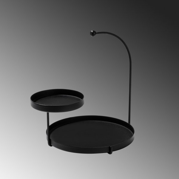 Knidos koristelautanen - musta