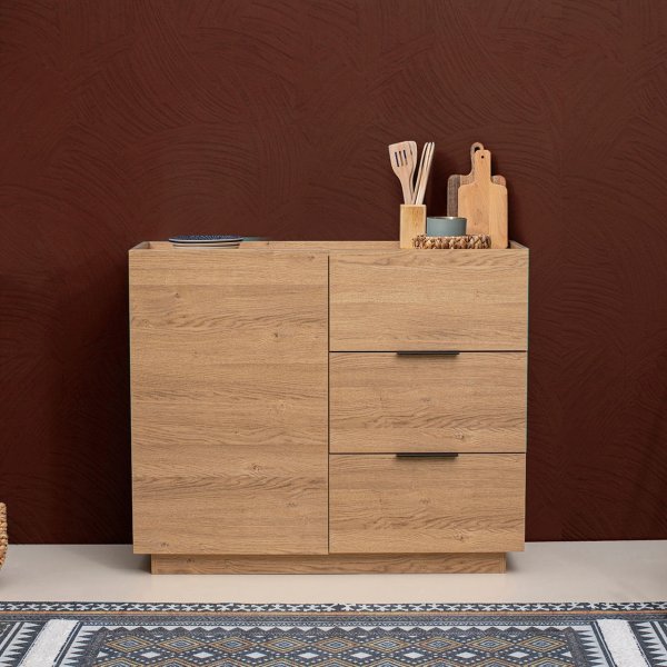 Lody-kaappi 110 cm - Puu Lody-kaappi 110 cm - Puu