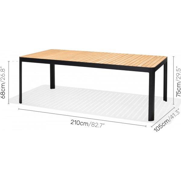 Portaalit ruokailuryhm 14 - Musta/tiikki