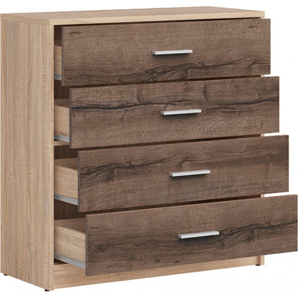 Nepo Plus lipasto - Sonoma tammi/tumma tammi