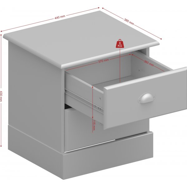 Nola ypyt - Valkoinen/beige
