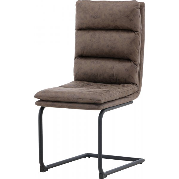 Zizo ruokapöydän tuoli - musta/ruskea Zizo ruokapöydän tuoli - musta/ruskea