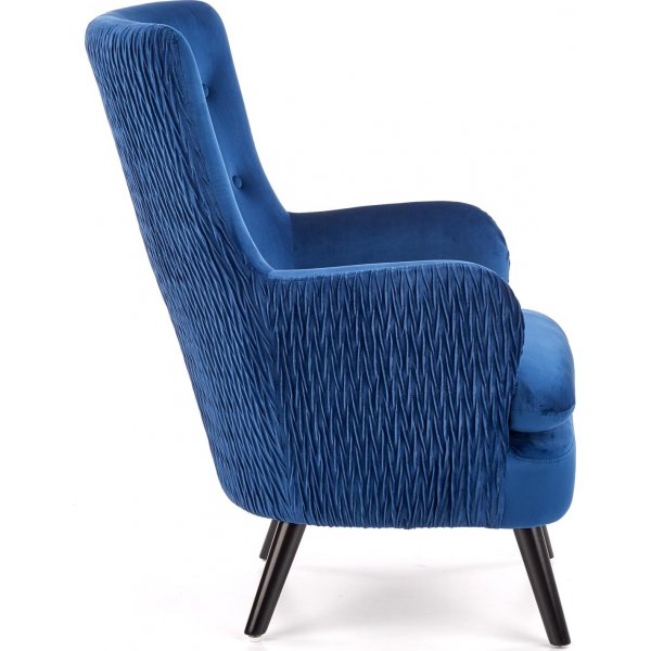 Maurice nojatuoli - Tummansininen