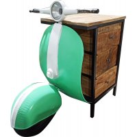 Vintage Vespa lipasto/yöpöytä - Vihreä/valkoinen Vintage Vespa lipasto/yöpöytä - Vihreä/valkoinen