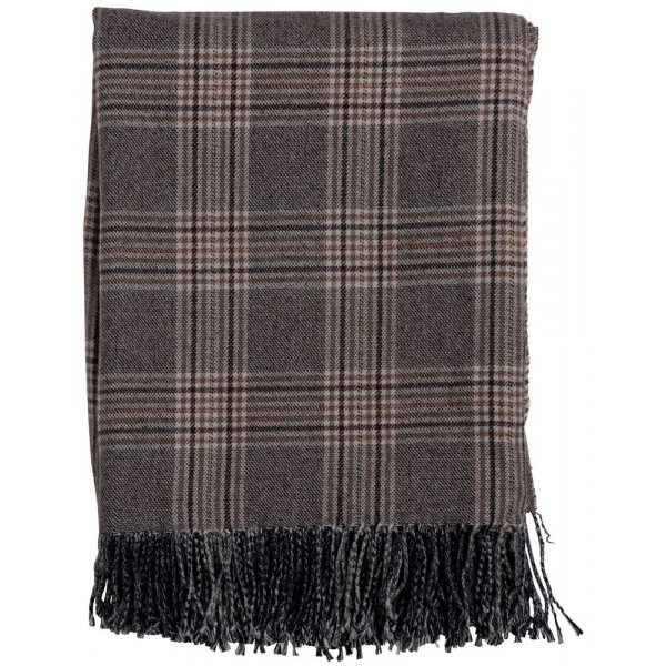 Plaid Milton - ruskea